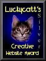 Lucky Catt Creative Web Site Silver Award